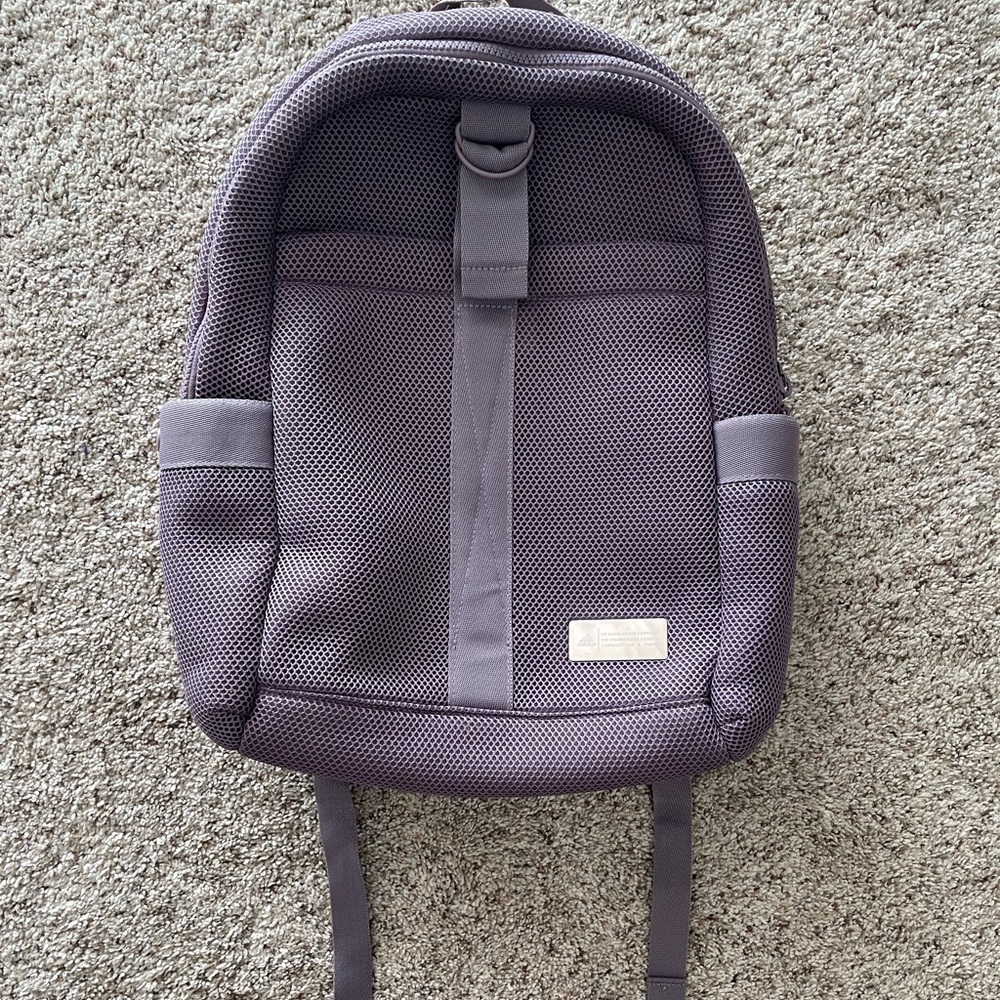 Adidas Backpack with Laptop Sleeve Purple